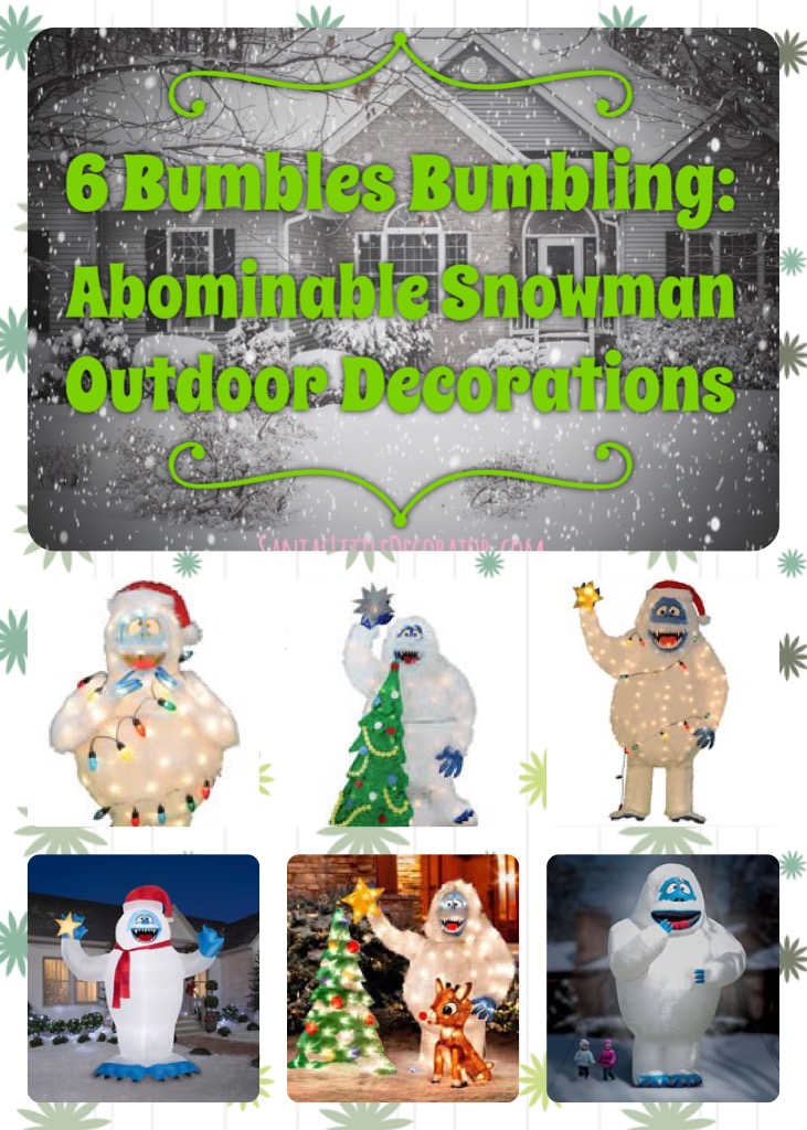 Bumble Your Favorite Abominable Snowman Outdoor Decoration